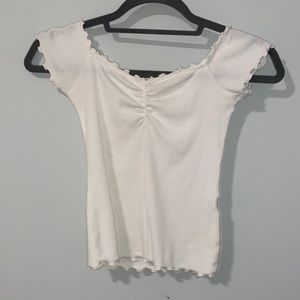 hollister off the shoulder top